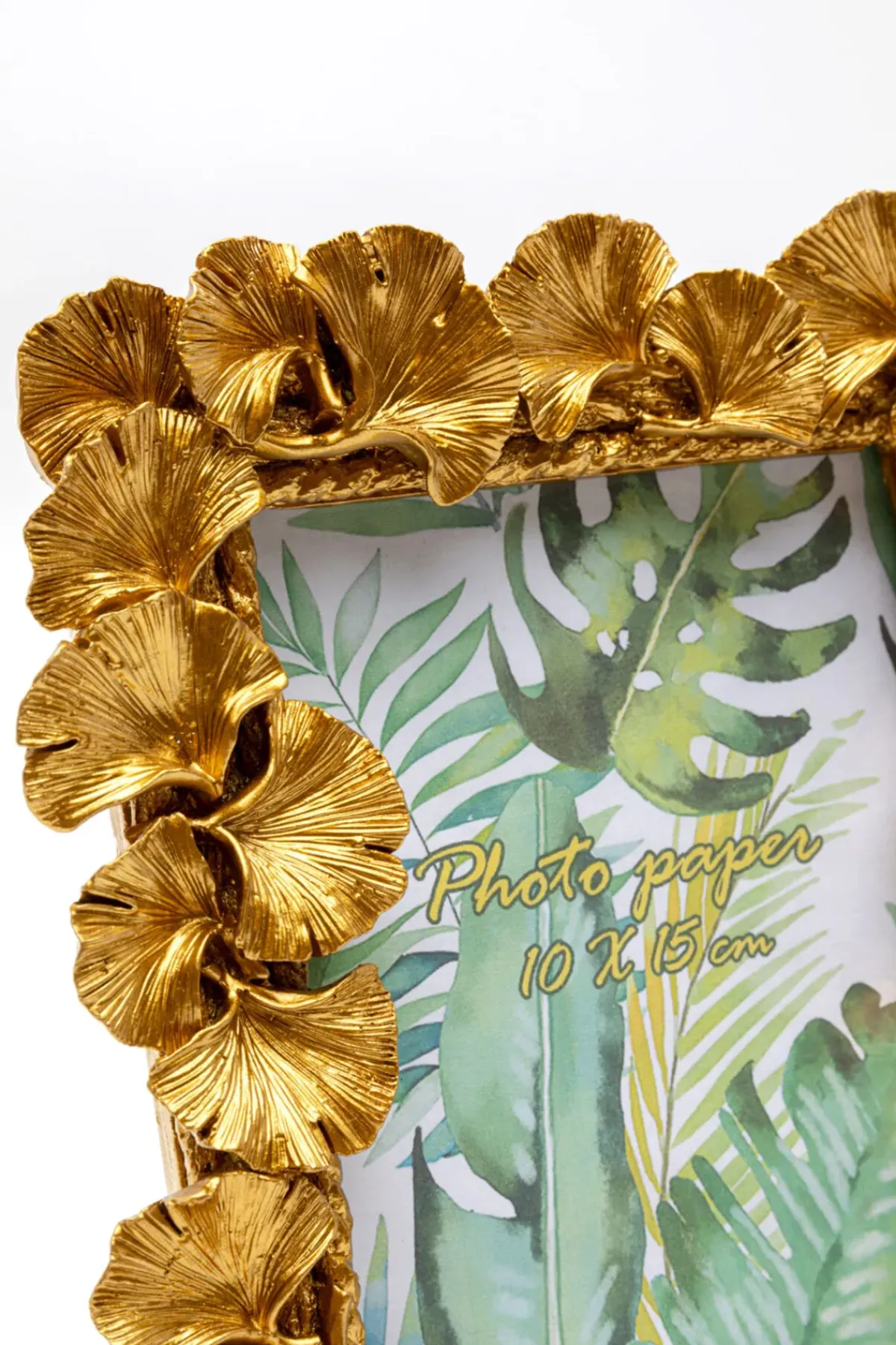 KARE24.se Fotoram Ginkgo Leaf - Guld, 17x20cm - KARE Design