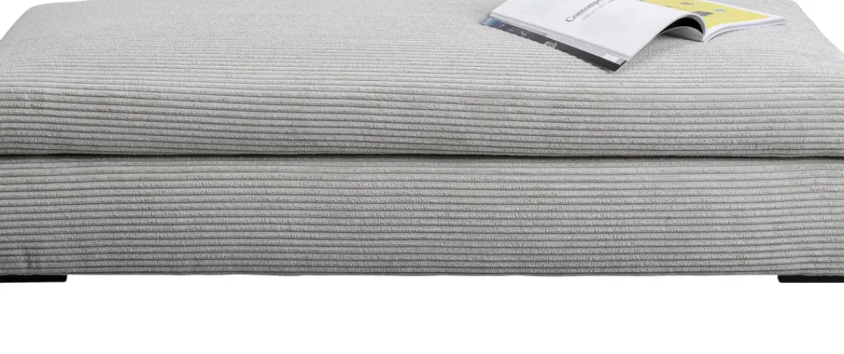 KARE24.se Fotpall Gianni - Grå - KARE Design Clearance