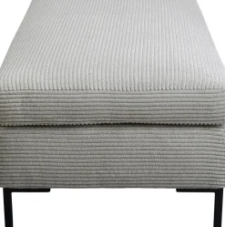 KARE24.se Fotpall Gianni - Grå - KARE Design Clearance