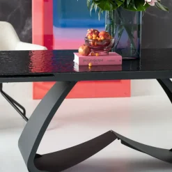 KARE24.se Förlängningsbord Bellagio - Glas, 180(40+40)x95cm - KARE Design Outlet