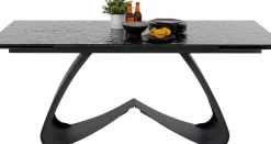 KARE24.se Förlängningsbord Bellagio - Glas, 180(40+40)x95cm - KARE Design Outlet
