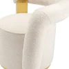 KARE24.se Fåtölj Amuse - Cremevit/Guld - KARE Design Clearance