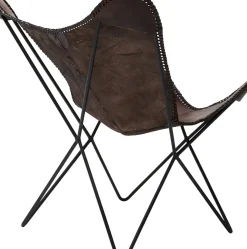 KARE24.se Fåtölj Butterfly Brun Econo - KARE Design Online