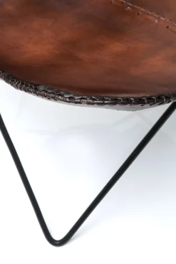 KARE24.se Fåtölj Butterfly Brun Econo - KARE Design Online