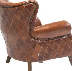 KARE24.se Fåtölj Country Side - Klassisk Öronlappsfåtölj i Läder - KARE Design Hot
