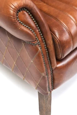 KARE24.se Fåtölj Country Side - Klassisk Öronlappsfåtölj i Läder - KARE Design Hot