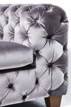 KARE24.se Fåtölj Desire - Grå Sammet - KARE Design New