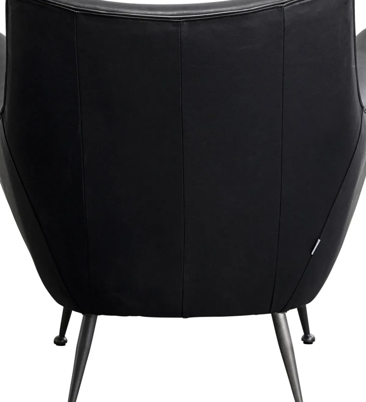 KARE24.se Fåtölj Goldfinger Smart - Svart Läder - KARE Design New