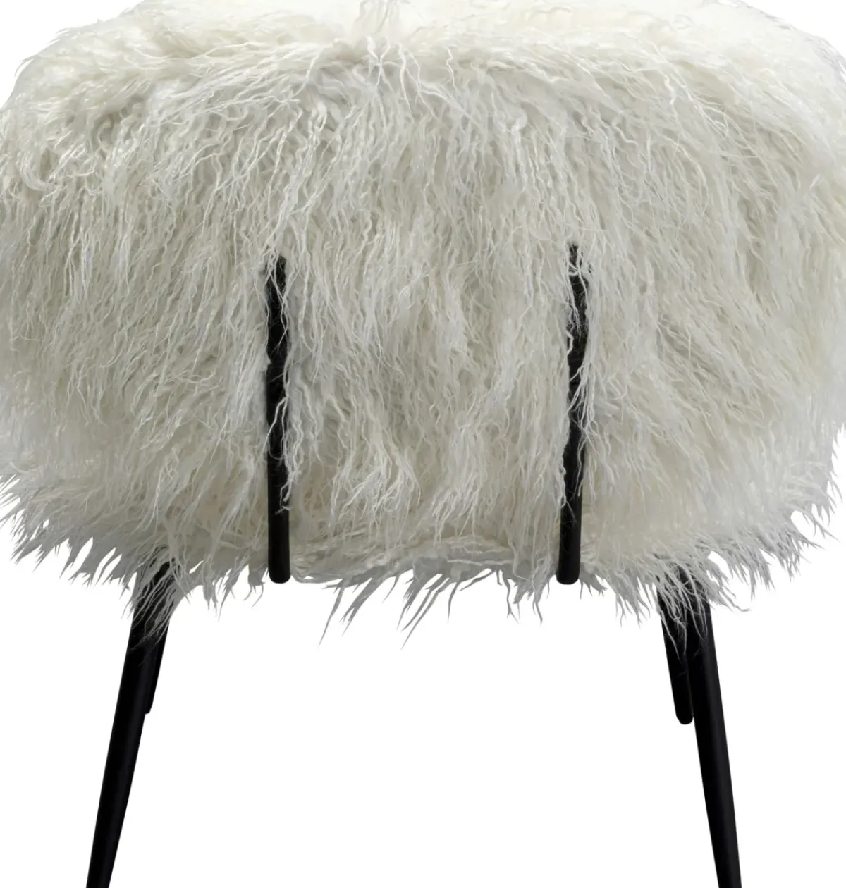 KARE24.se Fåtölj Hairy - Vit - KARE Design