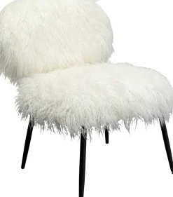 KARE24.se Fåtölj Hairy - Vit - KARE Design