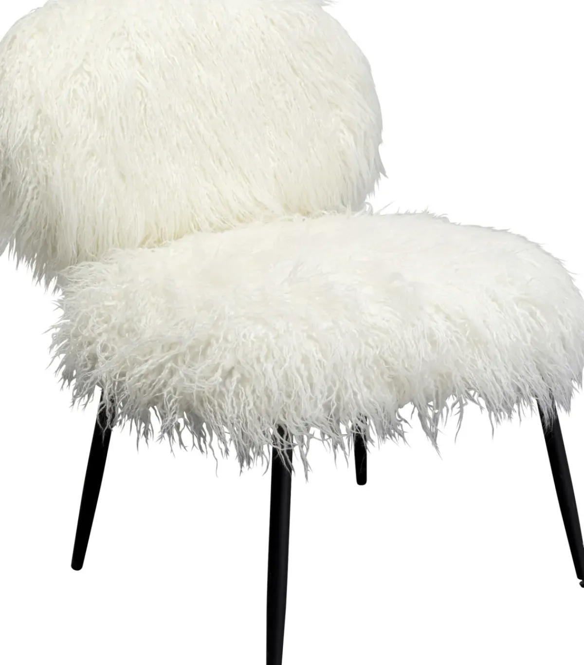 KARE24.se Fåtölj Hairy - Vit - KARE Design