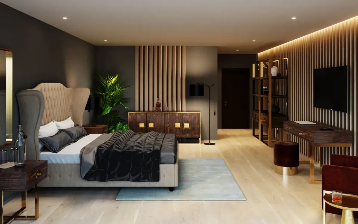 KARE24.se Fåtölj Loft - Brun Sammet/Mässing - KARE Design Best