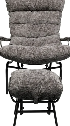 KARE24.se Fåtölj med Pall Vienna - Swing Grå - KARE Design Hot