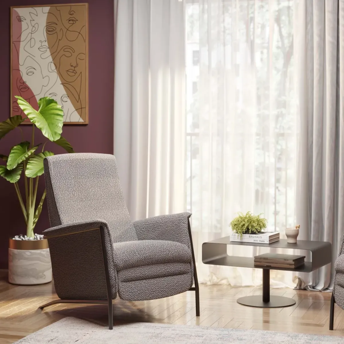 KARE24.se Fåtölj Nicky Grå - KARE Design Best