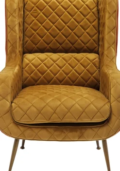 KARE24.se Fåtölj Nonna - Öronlappsfåtölj Rost/Orange - KARE Design Discount