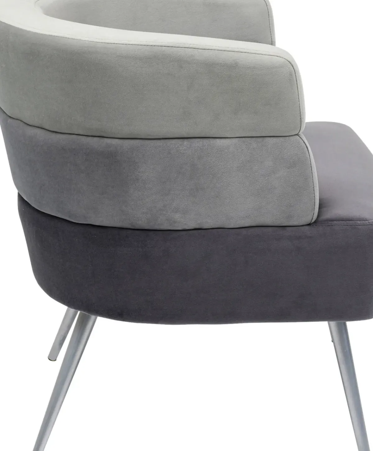 KARE24.se Fåtölj Sandwich Grå - KARE Design Discount