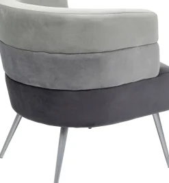 KARE24.se Fåtölj Sandwich Grå - KARE Design Discount