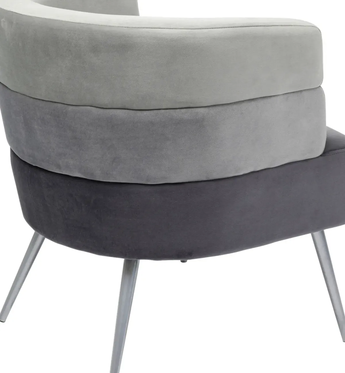 KARE24.se Fåtölj Sandwich Grå - KARE Design Discount