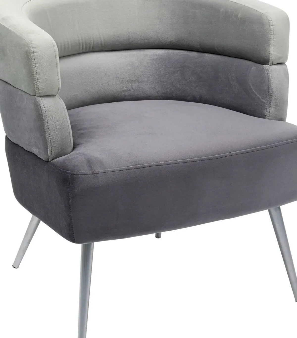 KARE24.se Fåtölj Sandwich Grå - KARE Design Discount