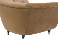 KARE24.se Fåtölj Spectra - Ljusbrun Sammet - KARE Design Sale