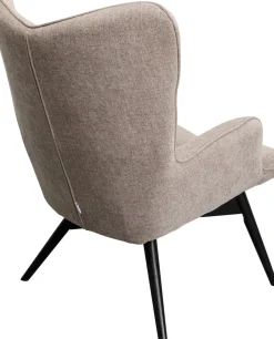 KARE24.se Fåtölj Vicky - Ljusbrun/Svarta Ben - KARE Design New