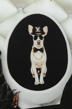 KARE24.se Glastavla Doberman Bodyguards 60x80cm - KARE Design Outlet