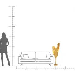 KARE24.se Golvlampa Akile, 123cm - KARE Design Online