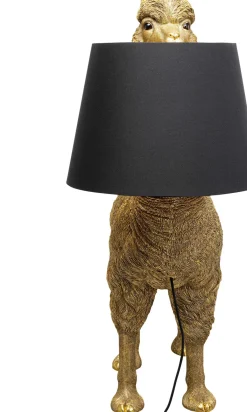 KARE24.se Golvlampa Alpaca - Alpacka, Guld Med Svart Skärm, 108cm - KARE Design Clearance
