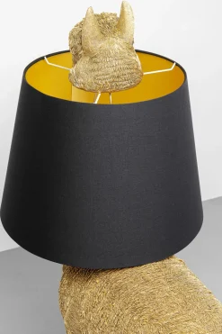 KARE24.se Golvlampa Alpaca - Alpacka, Guld Med Svart Skärm, 108cm - KARE Design Clearance