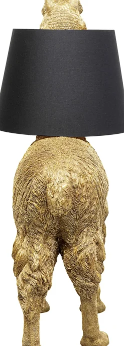 KARE24.se Golvlampa Alpaca - Alpacka, Guld Med Svart Skärm, 108cm - KARE Design Clearance