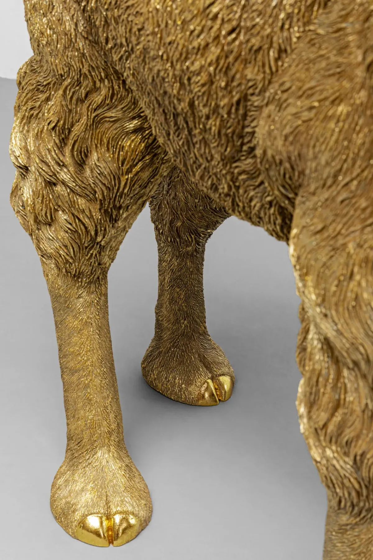 KARE24.se Golvlampa Alpaca - Alpacka, Guld Med Svart Skärm, 108cm - KARE Design Clearance