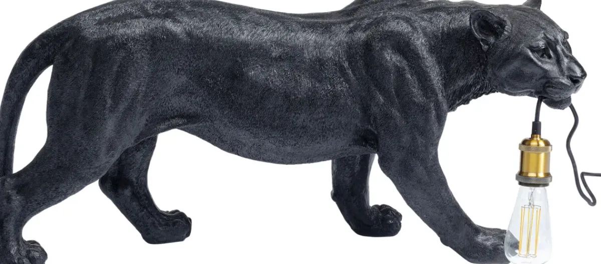 KARE24.se Golvlampa Animal Bagheera - Svart Panter - KARE Design Clearance