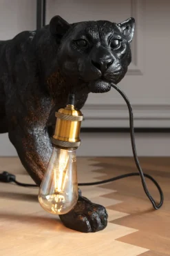 KARE24.se Golvlampa Animal Bagheera - Svart Panter - KARE Design Clearance