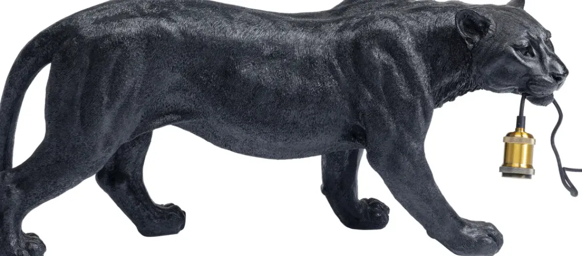 KARE24.se Golvlampa Animal Bagheera - Svart Panter - KARE Design Clearance