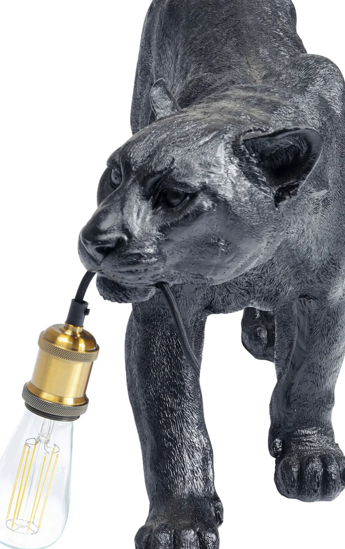 KARE24.se Golvlampa Animal Bagheera - Svart Panter - KARE Design Clearance