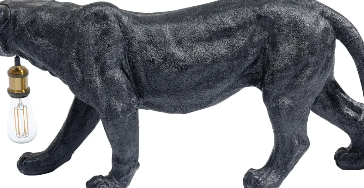 KARE24.se Golvlampa Animal Bagheera - Svart Panter - KARE Design Clearance