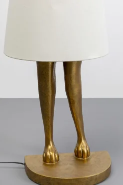 KARE24.se Golvlampa Animal Rabbit - 150cm, Guld/Vit - KARE Design Discount