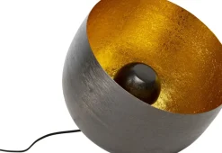 KARE24.se Golvlampa Apollon - Antracitgrå/Guld Ø35cm - KARE Design Discount