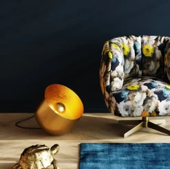 KARE24.se Golvlampa Apollon - Mässing Ø35cm - KARE Design Outlet