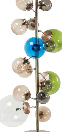 KARE24.se Golvlampa Balloon Colore - Färgade kupor i Glas 15 st, 160cm - KARE Design Outlet