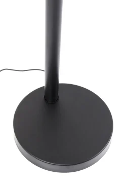 KARE24.se Golvlampa Five Fingers - Femarmad Lampa, Matt Svart, 201cm - KARE Design Outlet
