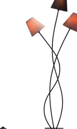 KARE24.se Golvlampa Flexible Mocca - 3 skärmar, 130cm - KARE Design Best