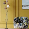 KARE24.se Golvlampa Flexible Mocca - 5 Skärmar, 163cm - KARE Design Clearance