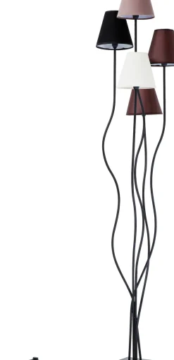 KARE24.se Golvlampa Flexible Mocca - 5 Skärmar, 163cm - KARE Design Clearance