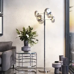 KARE24.se Golvlampa Headlight - Krom/Glas - KARE Design Best