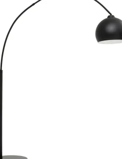 KARE24.se Golvlampa Lounge - Matt Svart, 175cm - KARE Design