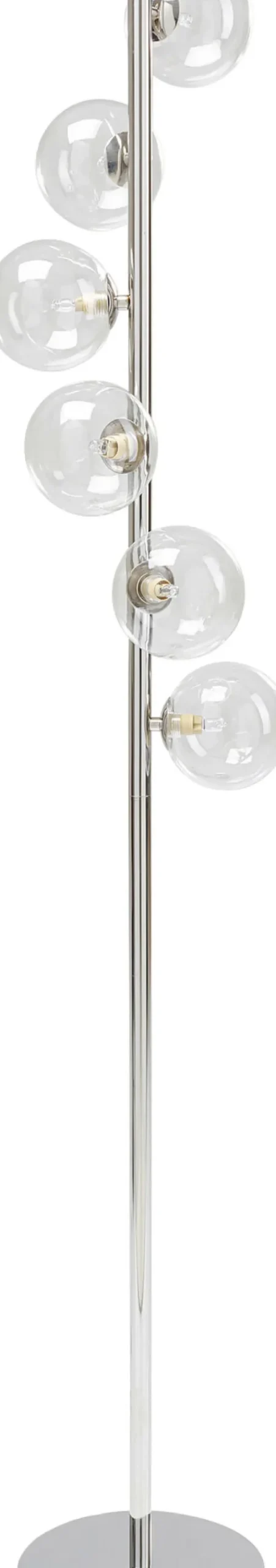 KARE24.se Golvlampa Scala Klot - Glas/ Krom, 160 cm - KARE Design Online