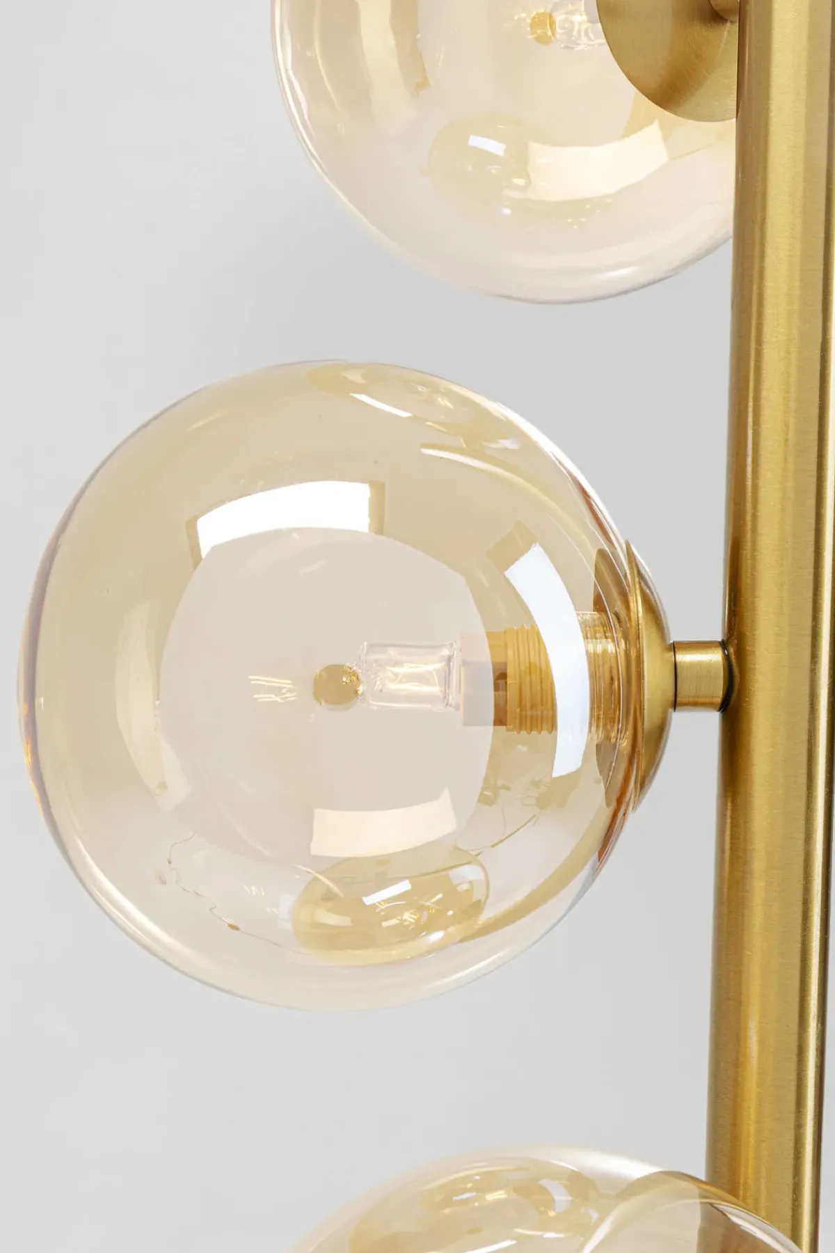 KARE24.se Golvlampa Scala Klot - Glas/ Mässing, 160 cm - KARE Design Hot
