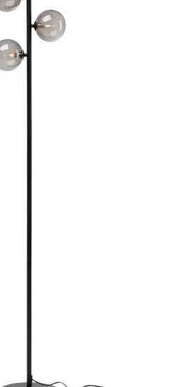 KARE24.se Golvlampa Three Balls - Matt Svart, 160cm - KARE Design