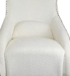 KARE24.se Gungfåtölj Ritmo - Boucle Cream - KARE Design New